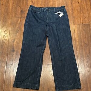 Talbots Women’s Dark Blue Relaxed Jeans